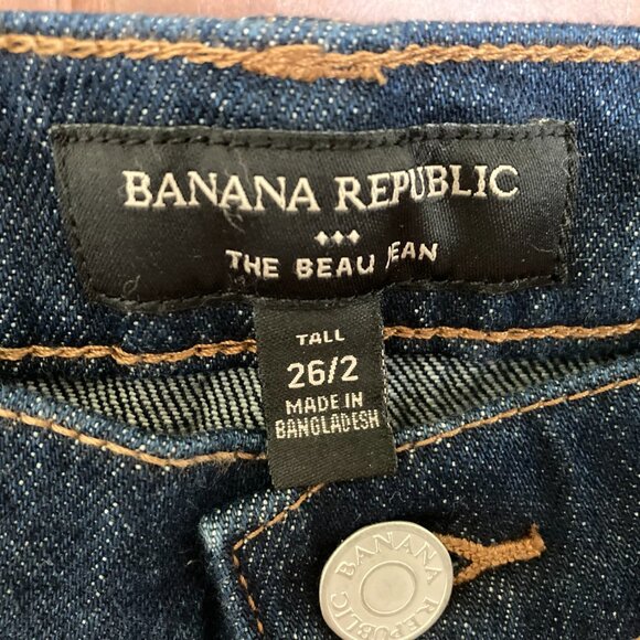 Banana Republic Factory The Beau Jean size 2/26 Tall - Picture 4 of 10